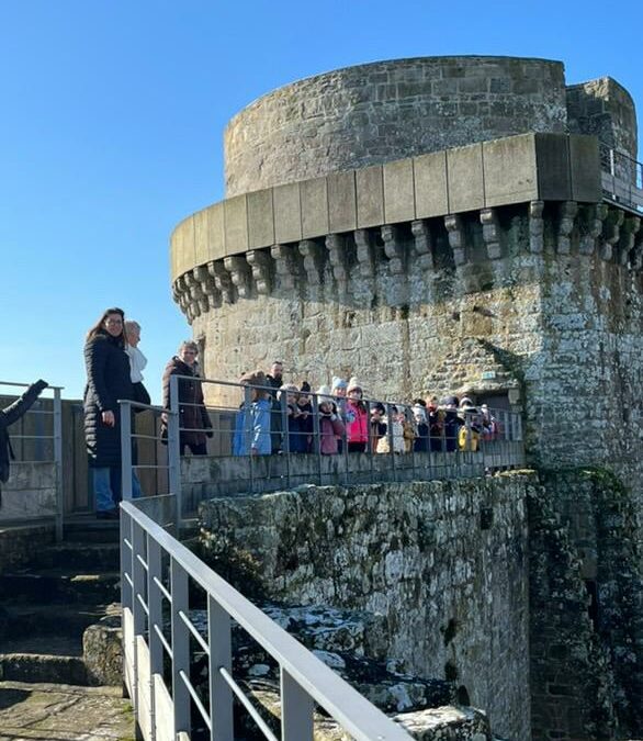 Les MS/GS au château de la Hunaudaye