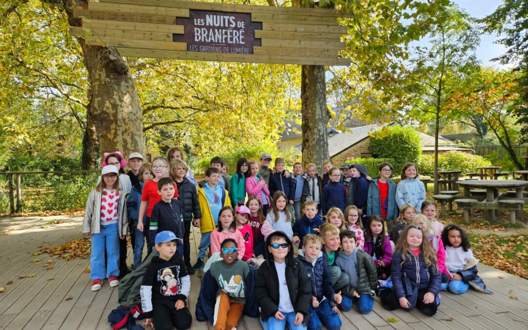 Un séjour au parc de Branféré pour les CE1 de Notre Dame
