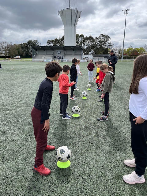 Les footballeurs du ce2