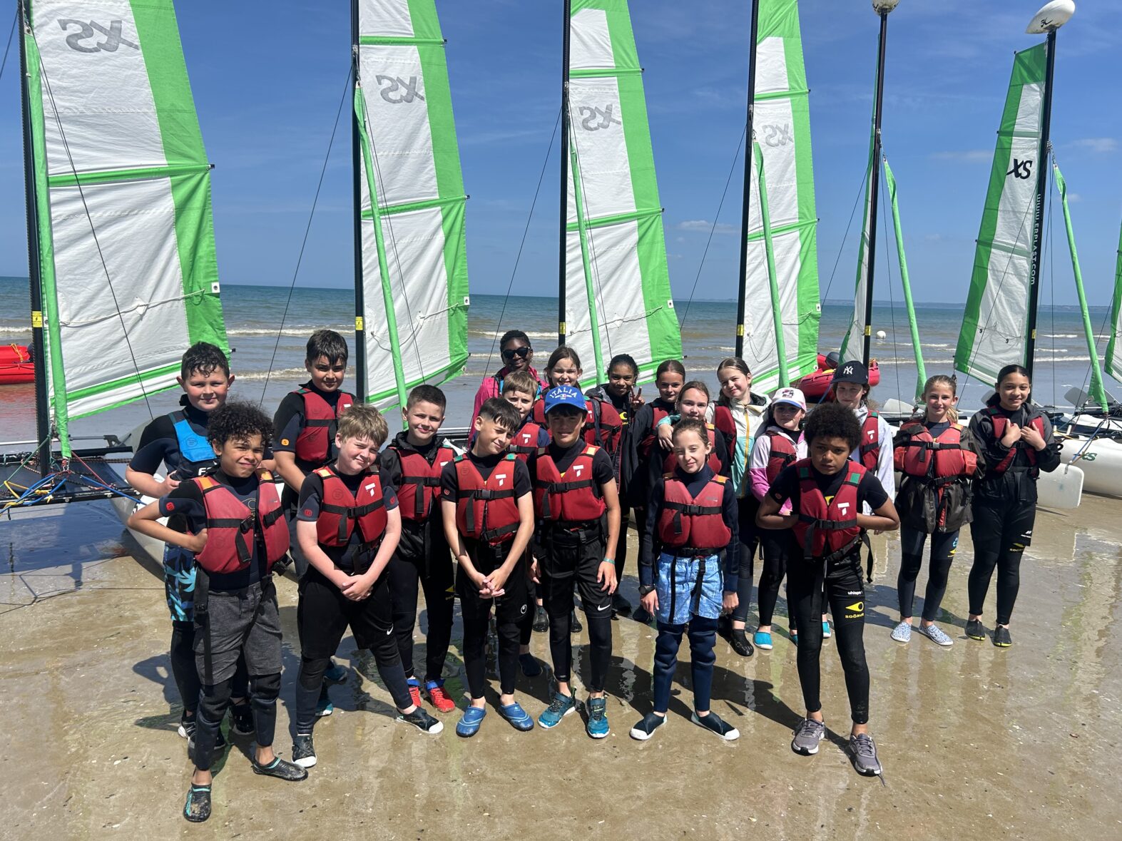 Journée voile pour les CM2