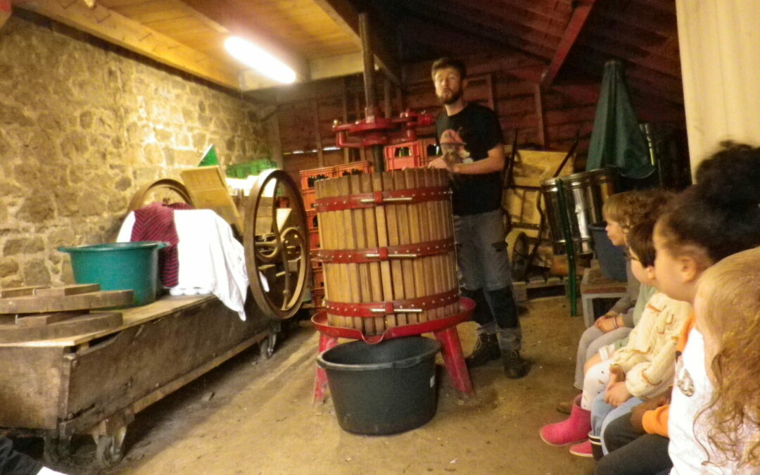 Sortie à la ferme de la ville Oger